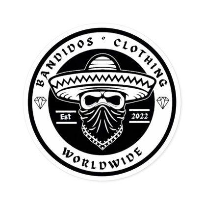 Bandidos Clothing / Round Sticker