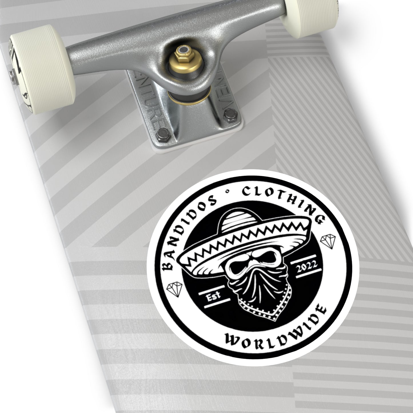 Bandidos Clothing / Round Sticker