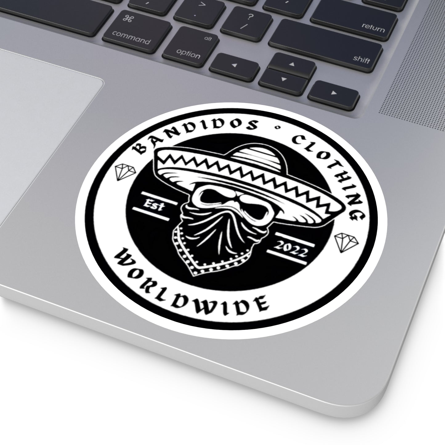 Bandidos Clothing / Round Sticker