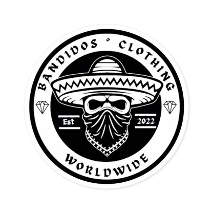 Bandidos Clothing / Round Sticker