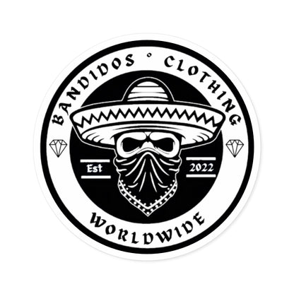 Bandidos Clothing / Round Sticker