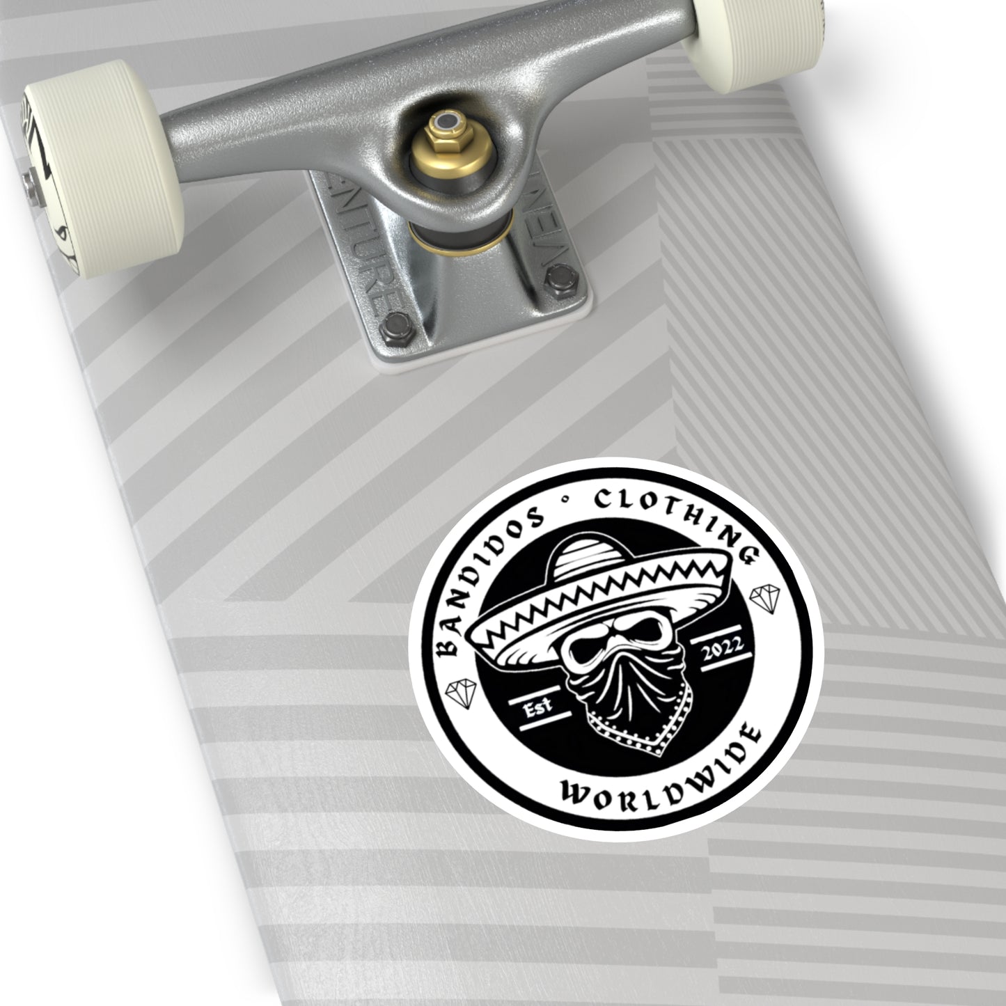 Bandidos Clothing / Round Sticker