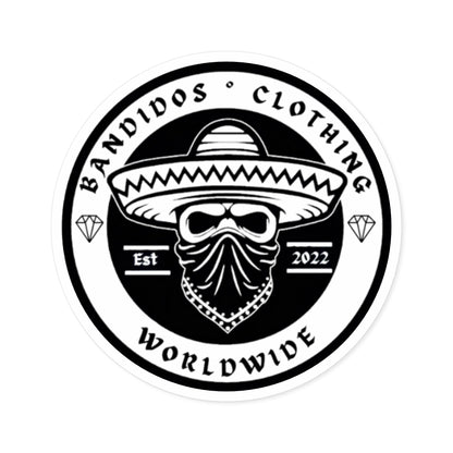 Bandidos Clothing / Round Sticker