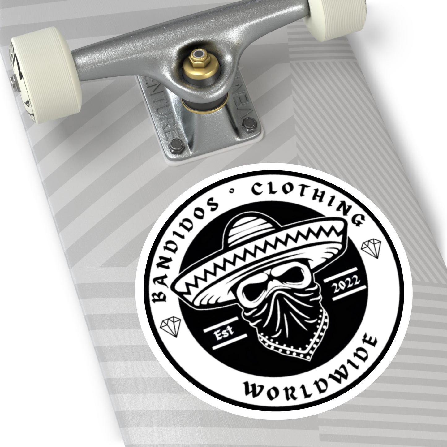 Bandidos Clothing / Round Sticker